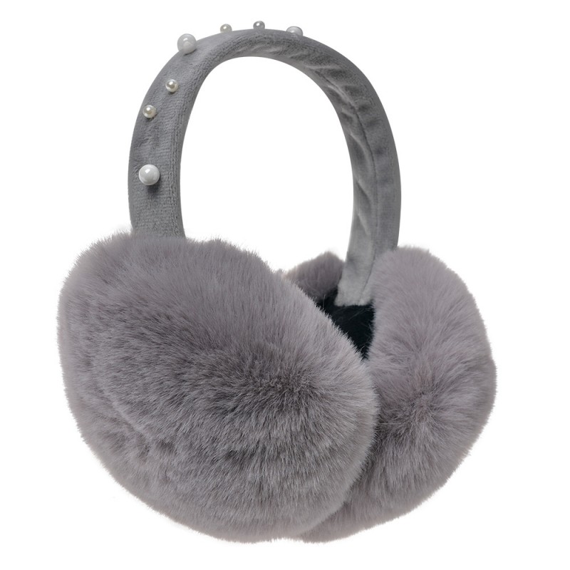 JZCEW0001G Earmuffs for Girls Grey Polyester Women's Ear Wamers