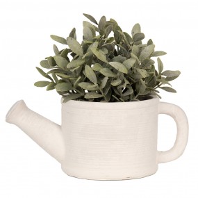 26TE0484LG Planter Watering Can 27x15x11 cm Grey Stone Flower Pot