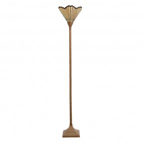 25LL-5734 Floor Lamp Tiffany 37x37x183 cm  Gold colored Polyresin Glass Standing Lamp