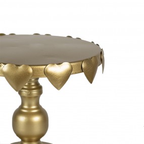 26Y5419 Cake Stand Ø 26x22 cm Gold colored Iron Etagere