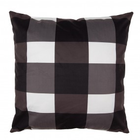 2BWX23 Kissenbezug 45x45 cm Schwarz Weiß Polyester Weihnachtsbäume Dekokissenbezug