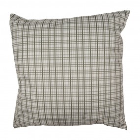 2NPT20 Housse de coussin 45x45 cm Beige Vert Polyester Sapins Housse de coussin décorative