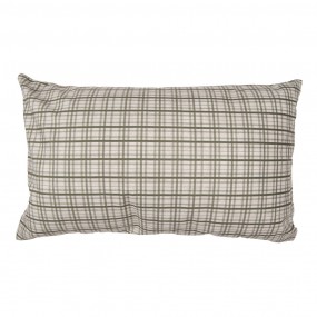 2NPT36-2 Housse de coussin 30x50 cm Beige Vert Polyester Sapins Housse de coussin décorative