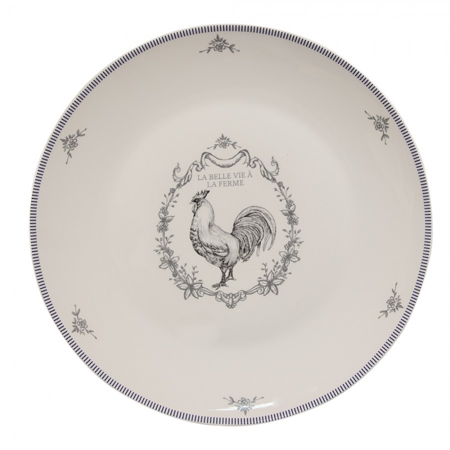 Rooster dinner cheap plates