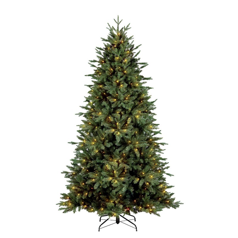 50-292210-SMART Albero di Natale Ø 119x210 cm Verde Plastica Albero di Natale artificiale