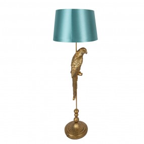 25LMC0022 Floor Lamp Parrot Ø 40x120 cm  Gold colored Plastic Standing Lamp