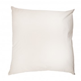 2KTU021.001W Cushion Cover 45x45 cm White Polyester Pillow Cover