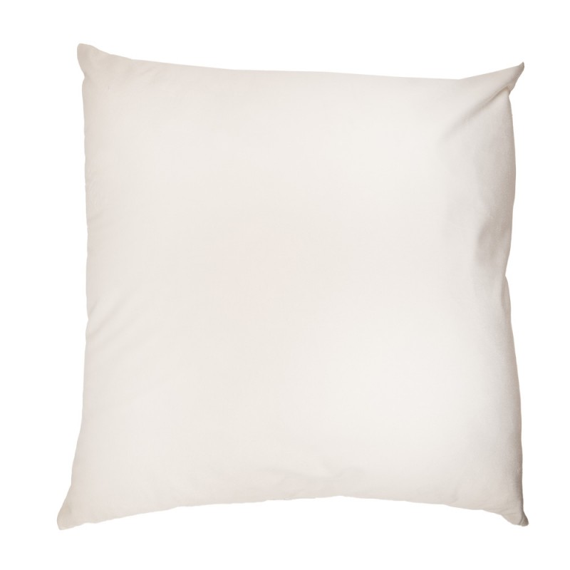 KTU021.001W Federa per cuscino 45x45 cm Bianco Poliestere Copricuscino decorativo
