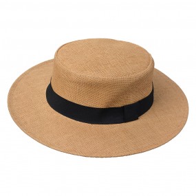 2JZHA0096 Women's Hat Beige Paper straw Sun Hat