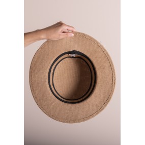 2JZHA0096 Women's Hat Beige Paper straw Sun Hat