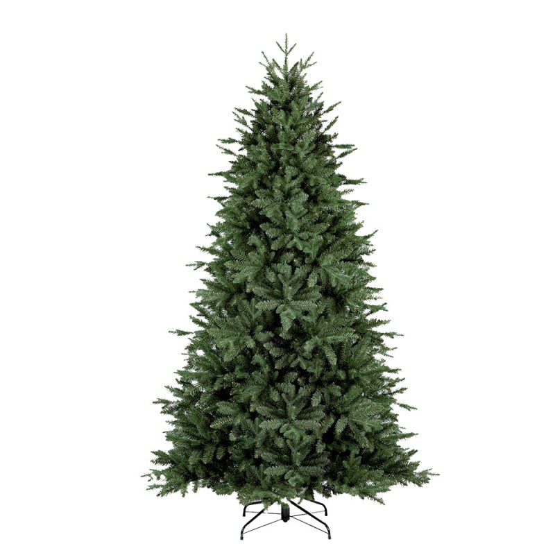 50-291240 Albero di Natale Ø 137x240 cm Verde Plastica Albero di Natale artificiale