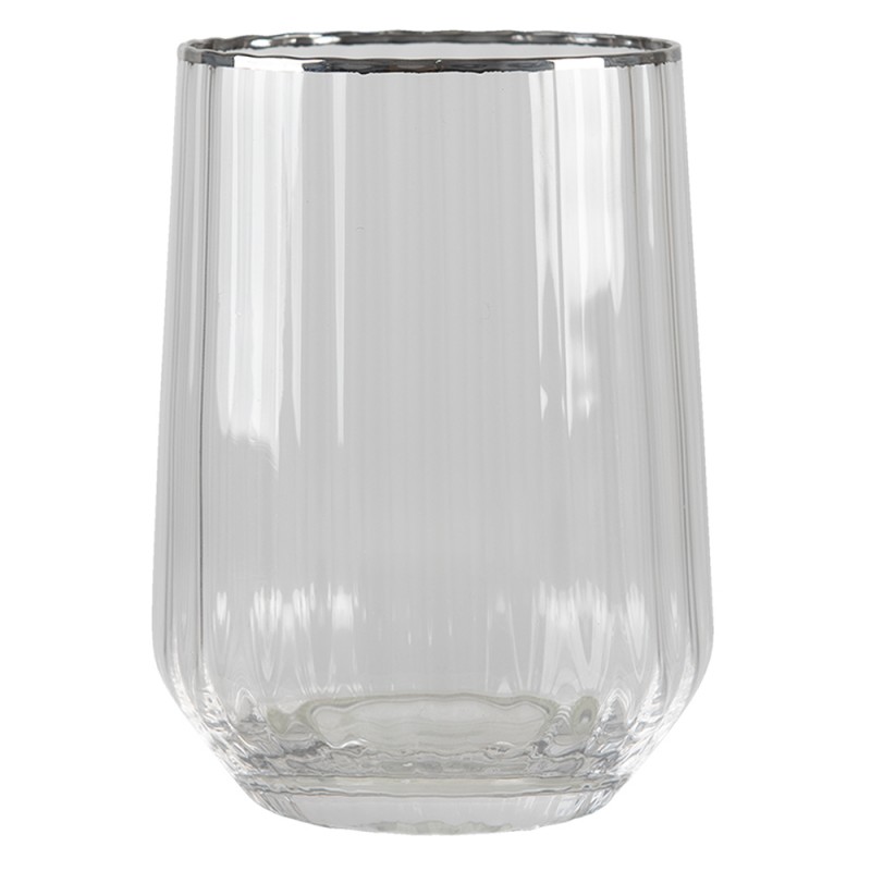 6GL3256 Water Glass 400 ml Glass Round Drinking Cup