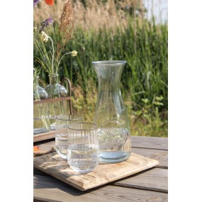 26GL3256 Water Glass 400 ml Glass Round Drinking Cup