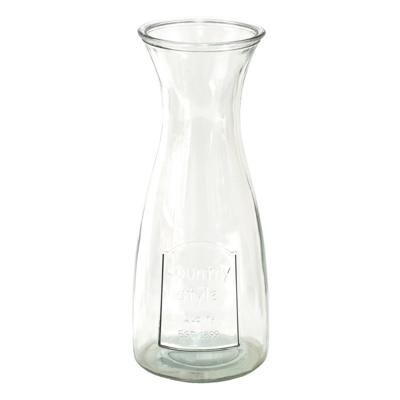 6GL4063 Karaffe Ø 10x27 cm Glas Wasserkrug