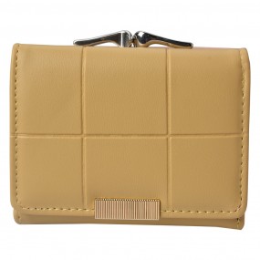 2JZWA0168Y Wallet 10x8 cm Yellow Artificial Leather Rectangle