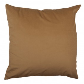 2KTU021.001KH Cushion Cover 45x45 cm Brown Polyester Pillow Cover
