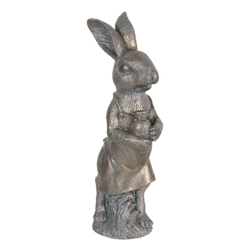 6PR3088CH Figurine Rabbit 21 cm Brown Polyresin Home Accessories