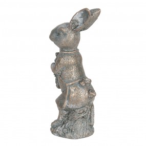 26PR3089CH Figurine Rabbit 13 cm Brown Polyresin Home Accessories