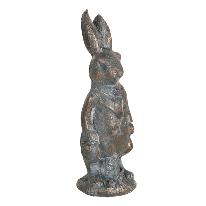 6PR3091CH Figurine Rabbit 11 cm Brown Polyresin Home Accessories