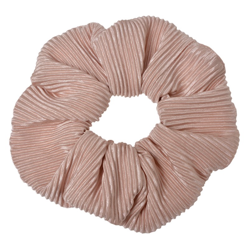 JZCO0022P Scrunchie Hair Elastic Pink Synthetic