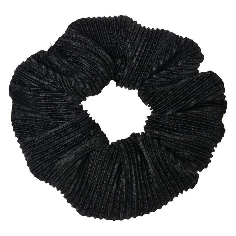 JZCO0022Z Scrunchie Hair Elastic Black Synthetic