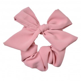 2JZHB0115P Scrunchie Hair Elastic Pink Synthetic