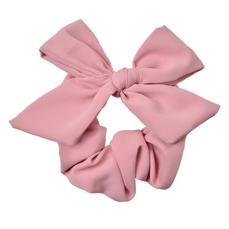 JZHB0115P Scrunchie Hair Elastic Pink Synthetic