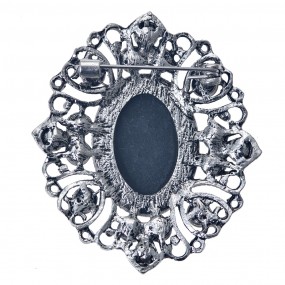 2JZPI0085 Women's Brooch Grey Metal Brooch