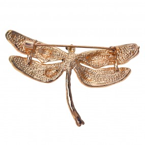 2JZPI0090 Women's Brooch Dragonfly Green Metal Brooch