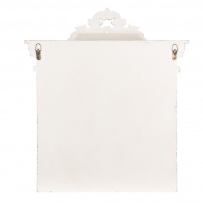 25H0663 Scaffale da parete 51x20x60 cm Bianco Prodotto in legno Scaffale per la cucina