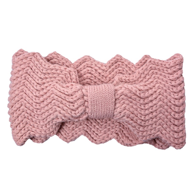 JZHE0010P Headband for Women 10x22 cm Pink Synthetic