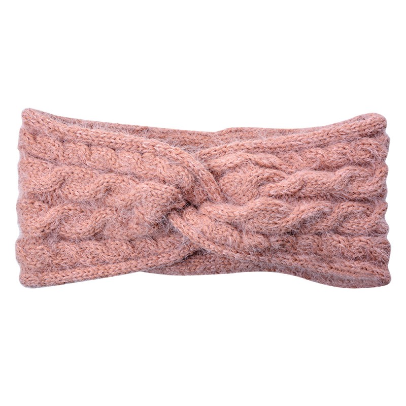 JZHE0014P Headband for Women 10x22 cm Pink Synthetic