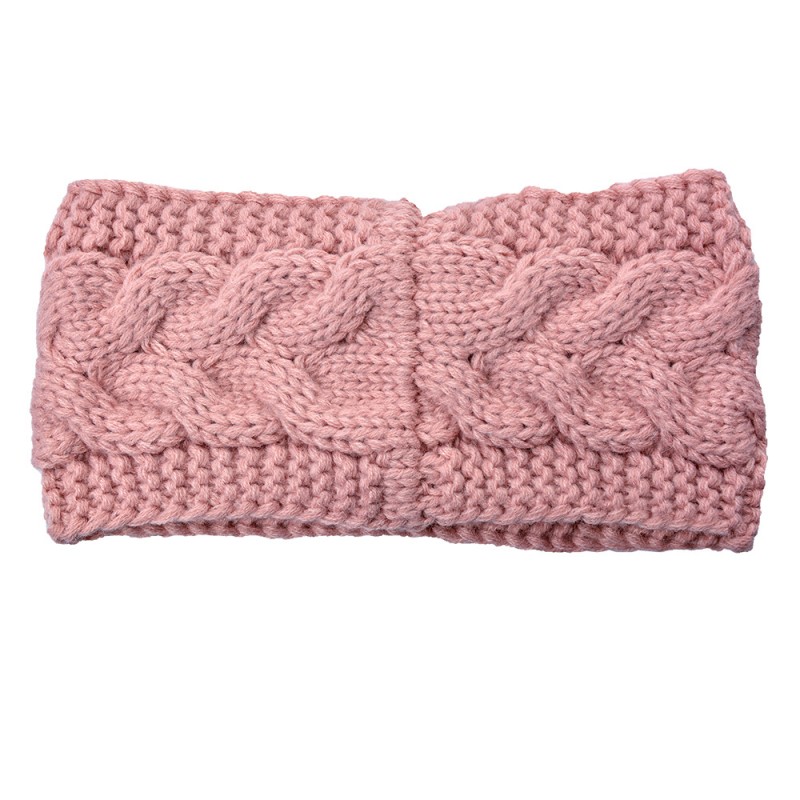 JZHE0015P Headband for Women 10x22 cm Pink Synthetic