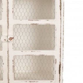 25H0662 Mensola da parete 56x23x69 cm Bianco Prodotto in legno Armadio di archiviazione
