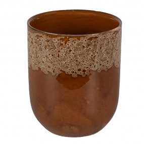 26CEMU0139 Mug 150 ml Brown Green Ceramic Tea Mug