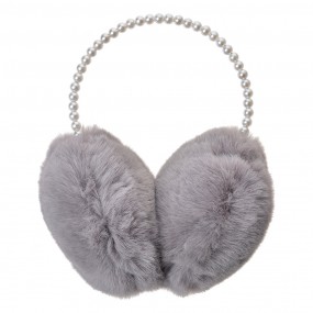 2JZCEW0019G Earmuffs for Girls one size Grey Polyester Women's Ear Wamers