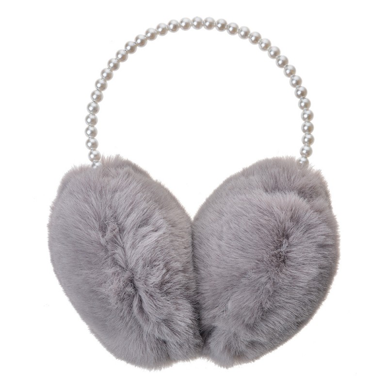 JZCEW0019G Earmuffs for Girls one size Grey Polyester Women's Ear Wamers