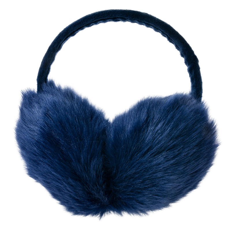 JZCEW0023BL Ear Warmers Blue Polyester Girl's Ear Warmers