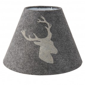 grey felt lampshade