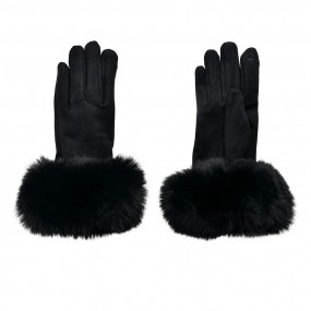 JZGL0064Z Gloves with fur...