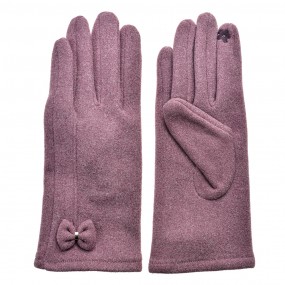2JZGL0068 Winter Gloves 9x24 cm Pink Polyester