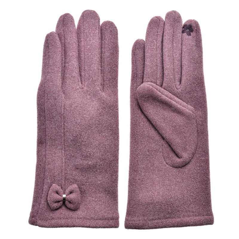 JZGL0068 Winter Gloves 9x24 cm Pink Polyester