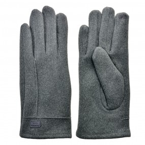 2JZGL0074 Winter Gloves 9x24 cm Grey Polyester