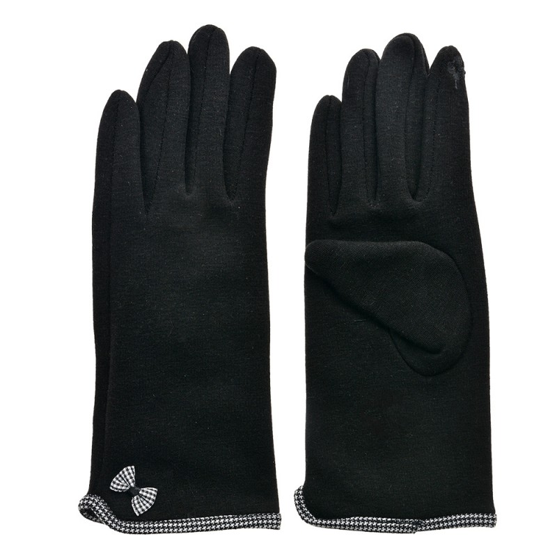 JZGL0075 Winter Gloves 9x24 cm Black Polyester