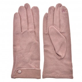 2JZGL0088 Winter Gloves 9x24 cm Pink Polyester