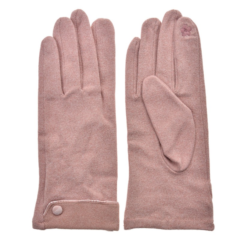 JZGL0088 Handschoenen Winter  9x24 cm Roze Polyester