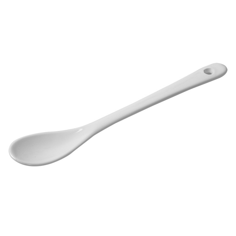 6CE1734 Spoon 15x2x1 cm White Ceramic