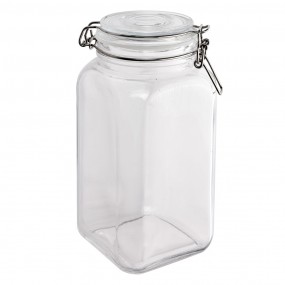 26GL4864 Storage Jar 1800 ml Transparent Glass
