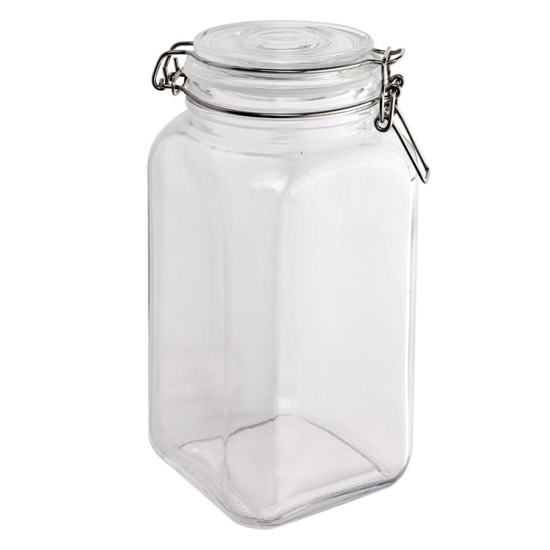 6GL4864 Storage Jar 1800 ml Transparent Glass