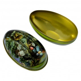 265343 Decoration Egg 11 cm Green Aluminium